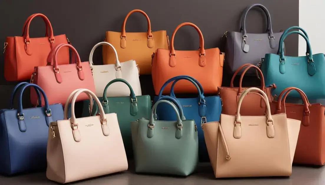 As cores de bolsas femininas mais populares do momento: descubra já