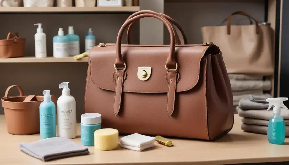 Cuidado e manutenção: preserve a cor da sua bolsa