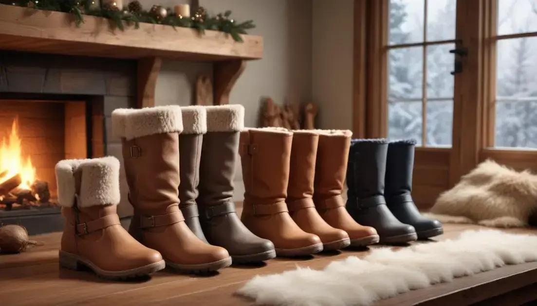 Tendências de botas femininas para o inverno: estilo e conforto em alta