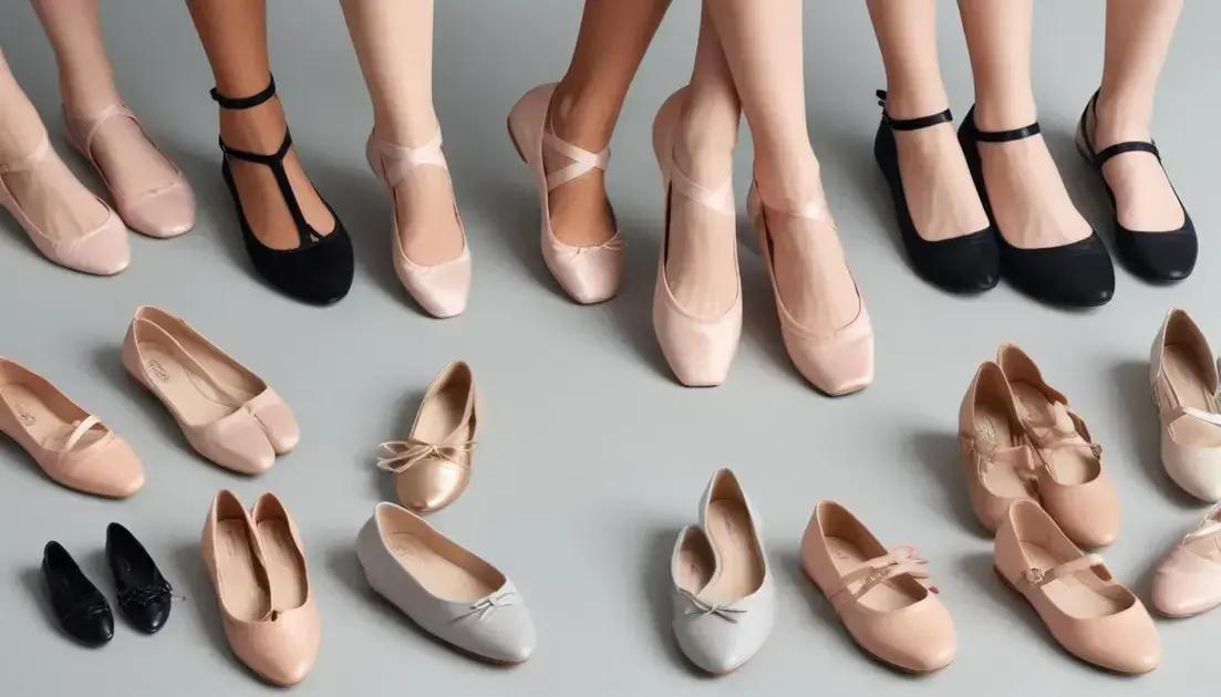 Estilos de sapatos que favorecem os pés pequenos