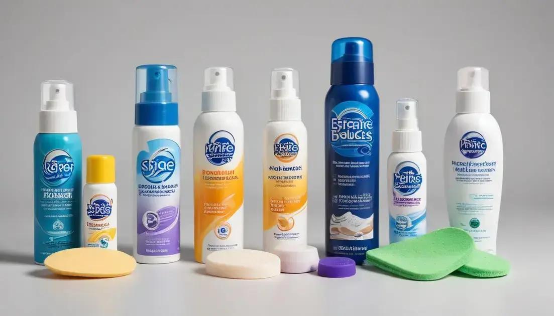 Produtos eficazes para manter o frescor
