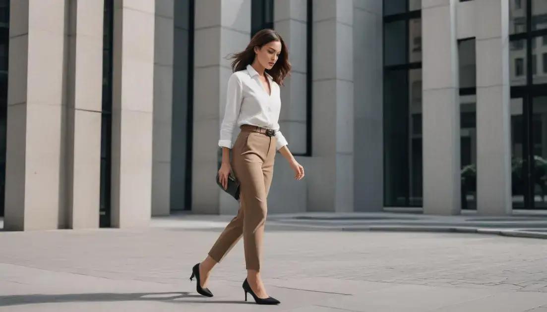 Como combinar sapatos femininos com looks formais e arrasar