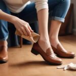 Como limpar e hidratar sapatos femininos de couro legítimo em 5 passos