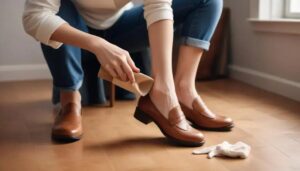 Como limpar e hidratar sapatos femininos de couro legítimo em 5 passos