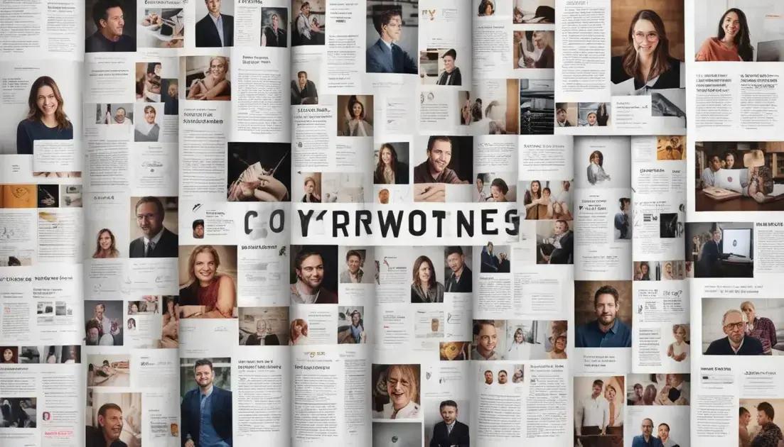 Exemplos práticos de copywriting eficaz