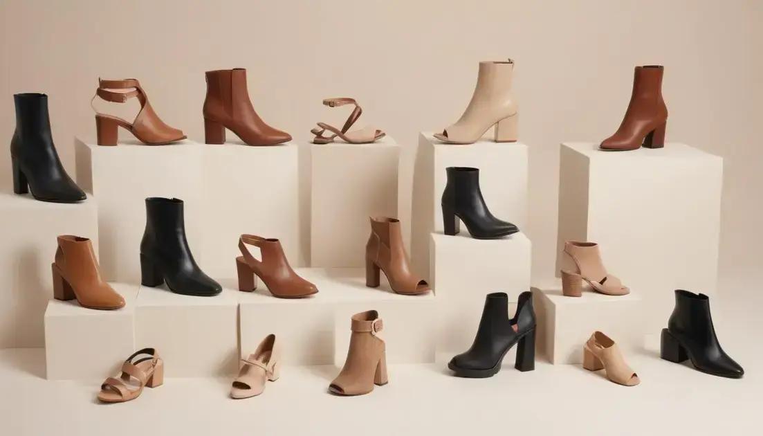 Melhores estilos de sapatos para tornozelos grossos