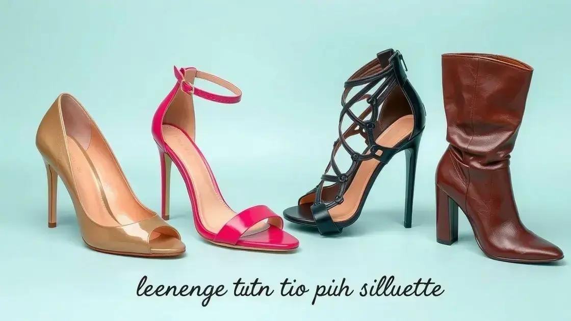 Tipos de sapatos que ajudam a alongar a silhueta feminina Tipos de sapatos que ajudam a alongar a silhueta feminina