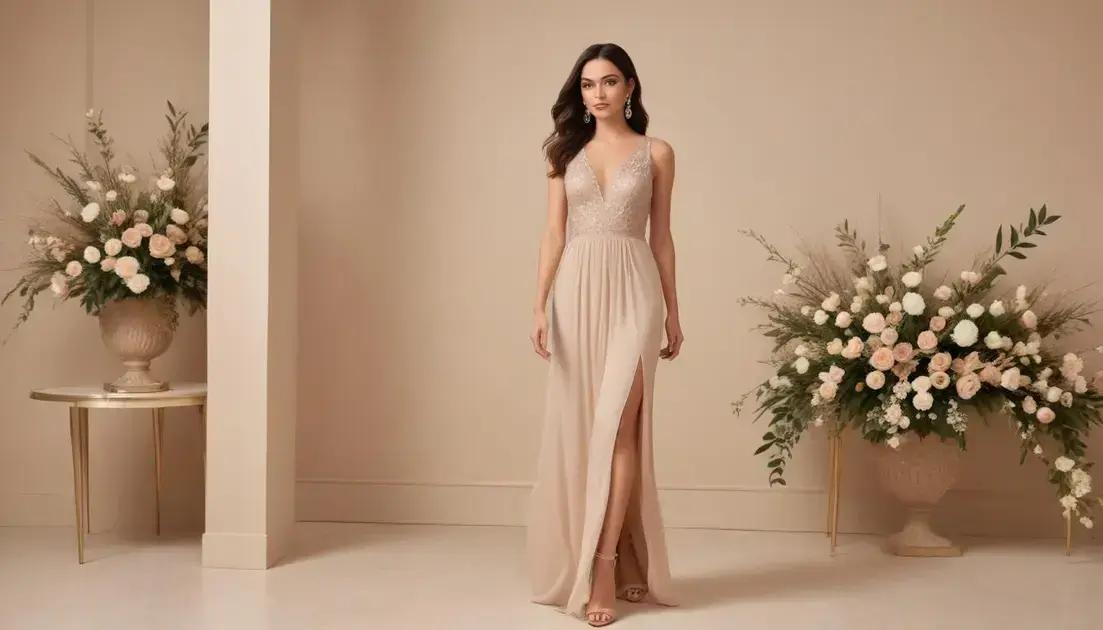 Combinações elegantes para eventos especiais