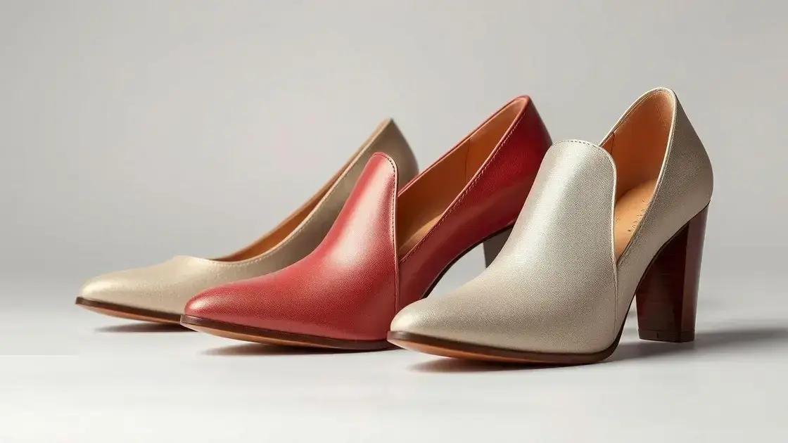 Calçados femininos para pés largos: conforto e estilo que você merece