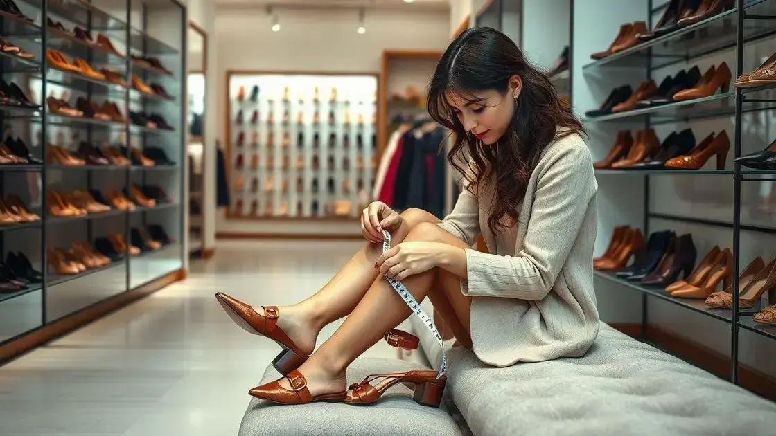 Dicas para encontrar o ajuste perfeito em calçados femininos