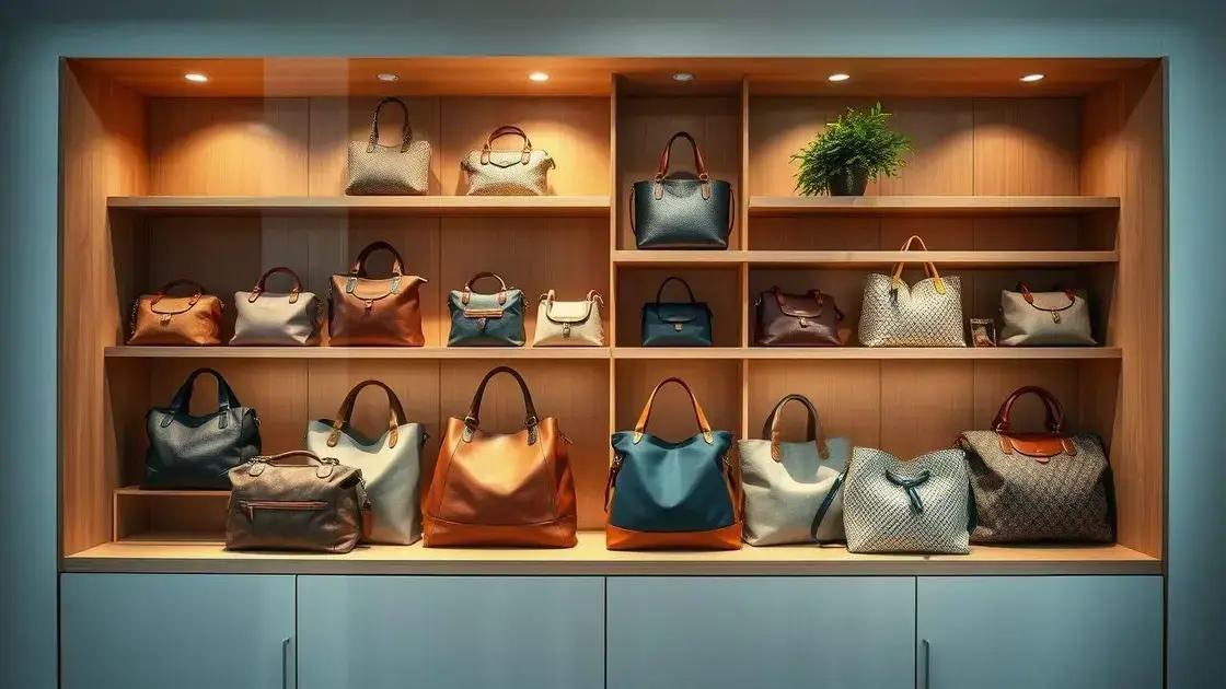 Bolsas sustentáveis: a nova fronteira da moda