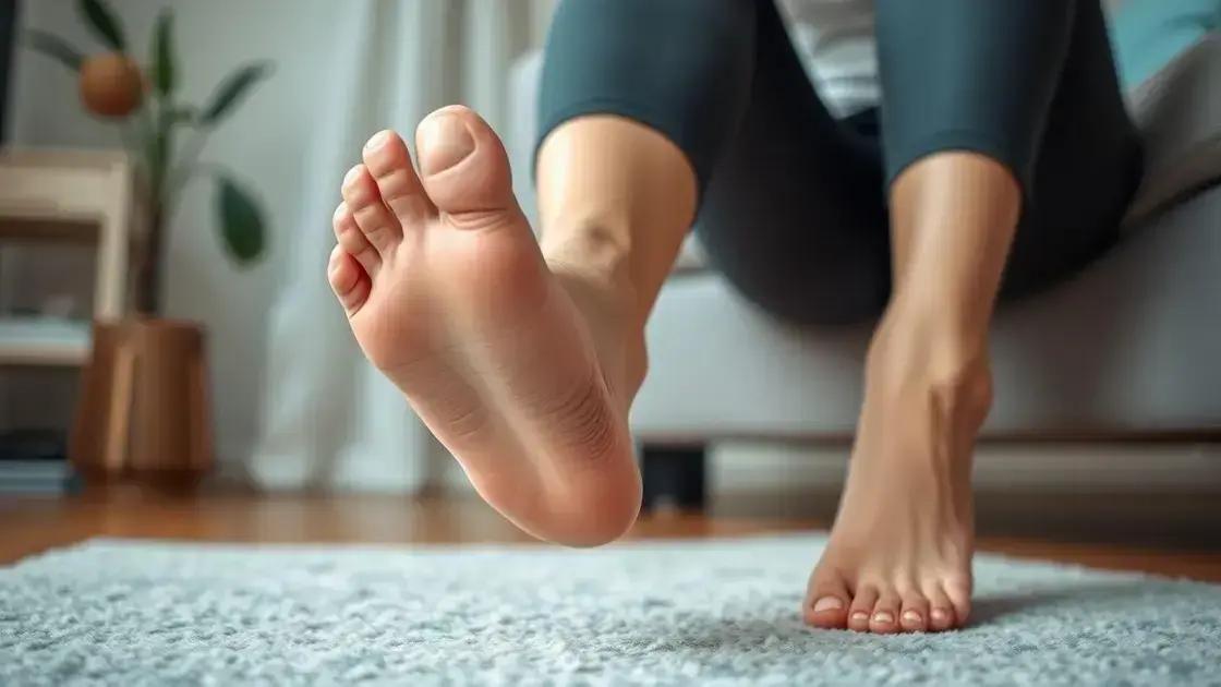 Exercícios para fortalecer os pés