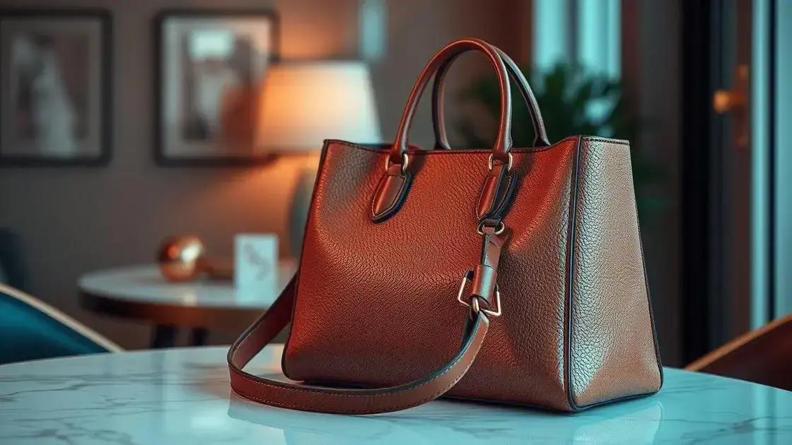 Bolsas de grife: descubra as tendências e como escolher a ideal