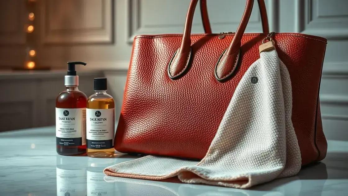 Cuidados e manutenção de bolsas de grife