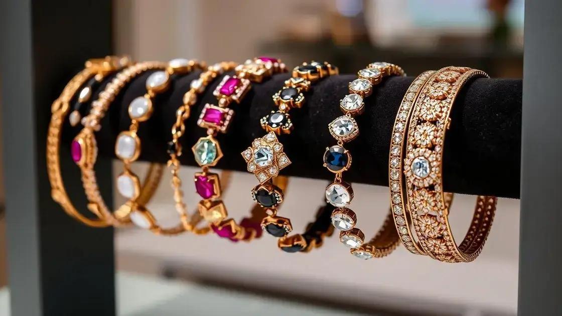 Pulseiras femininas: descubra estilos e tendências que encantam