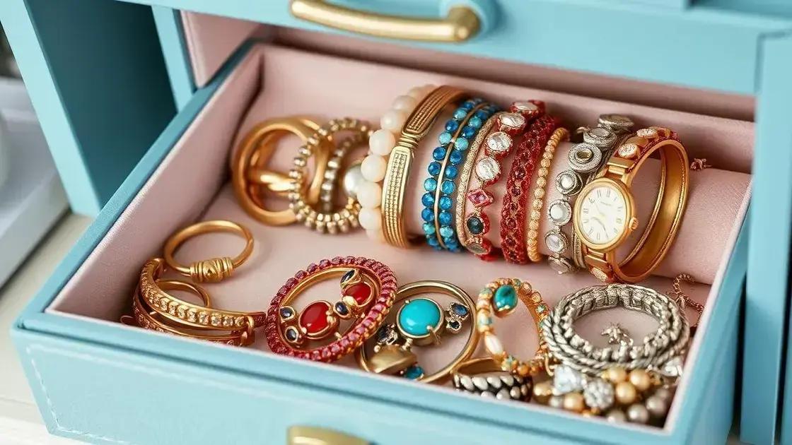 Cuidado e manutenção das pulseiras femininas
