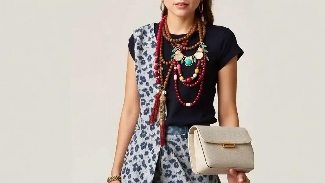 Principais dicas para combinar acessórios com roupas
