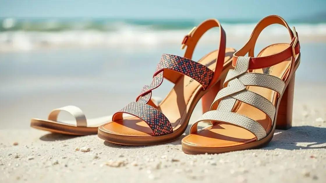 Sandálias da moda: veja as tendências imperdíveis para este verão