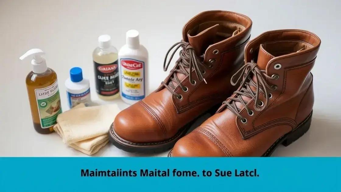 Cuidados que aumentam a durabilidade das suas botas