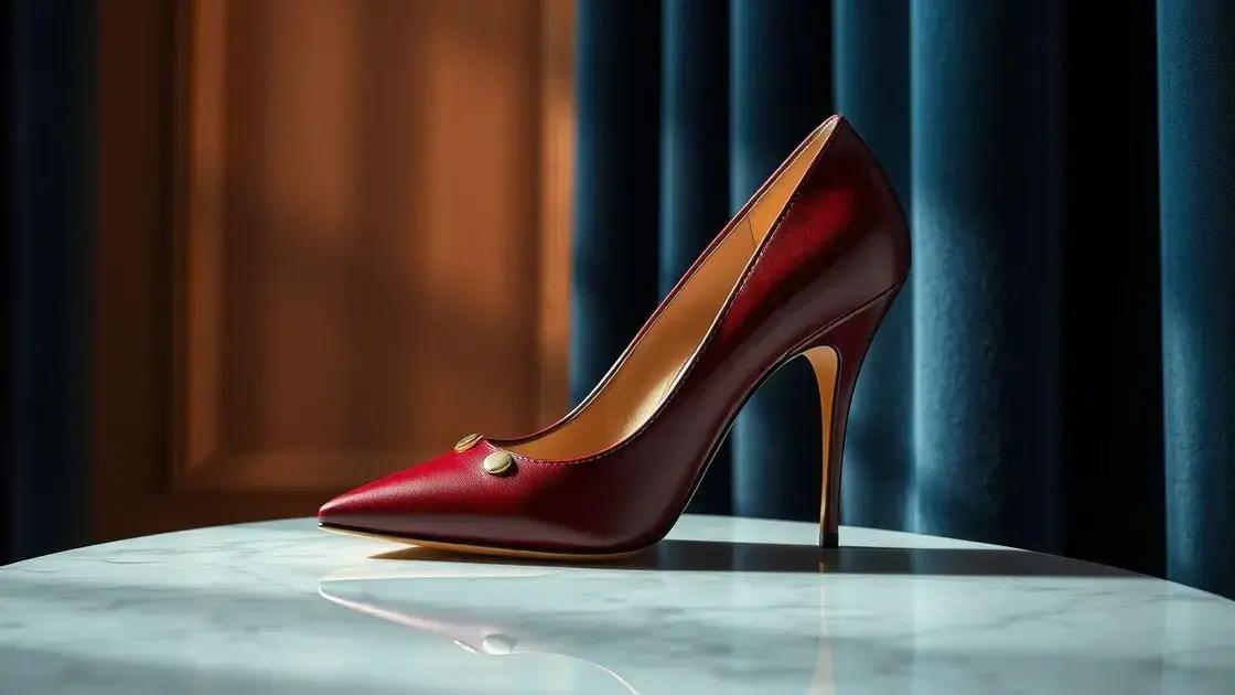 Scarpin: o calçado essencial que transforma seu visual