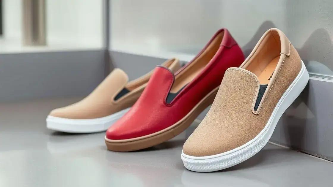 Slip on feminino: O que você precisa saber antes de escolher o seu