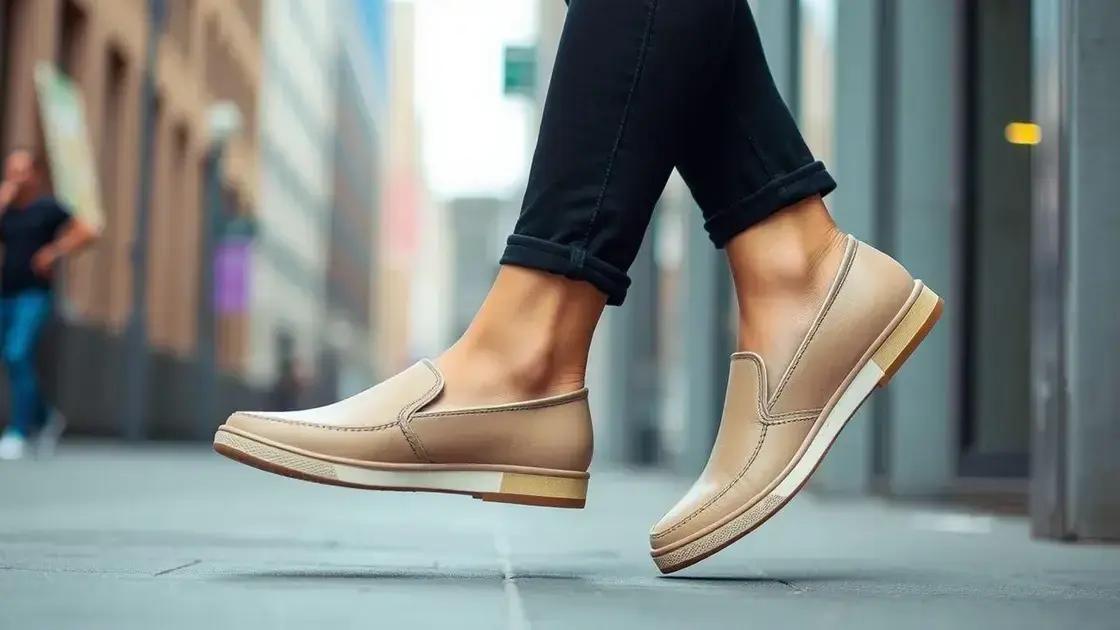Benefícios dos slip on feminino para o dia a dia