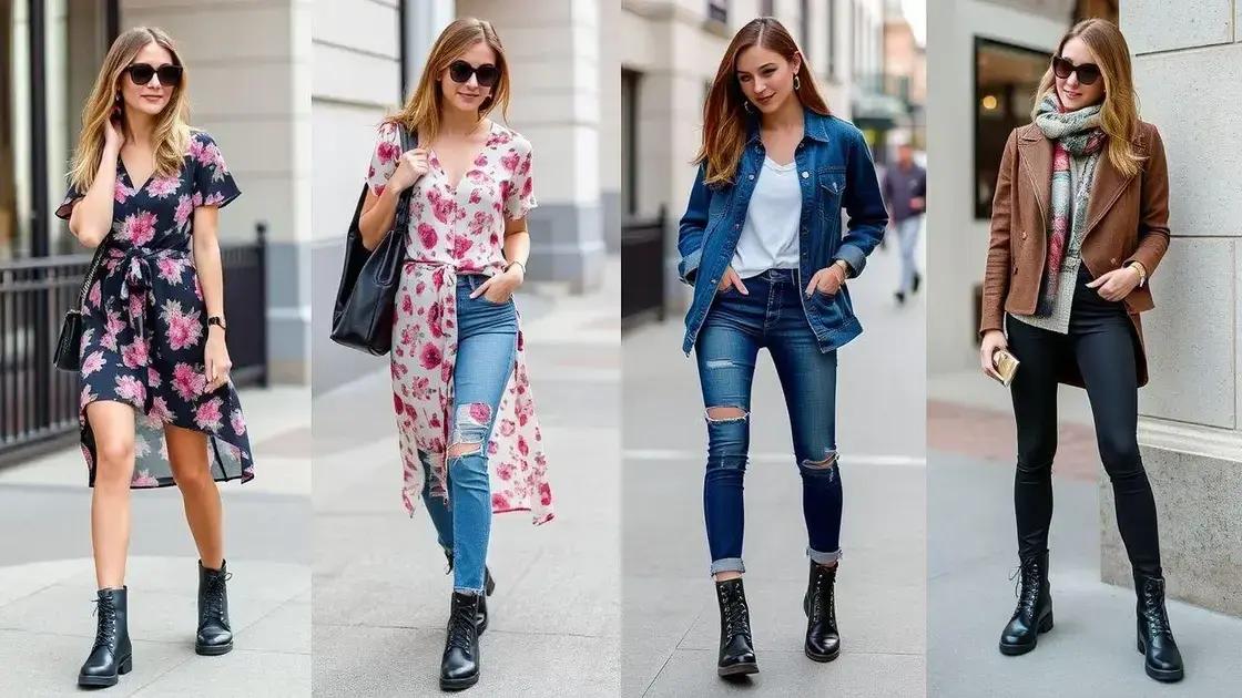 Looks incríveis com coturnos femininos