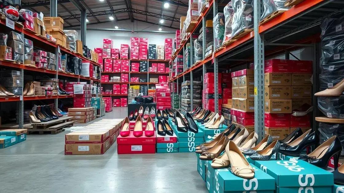 Vantagens de ser um atacadista de sapatos