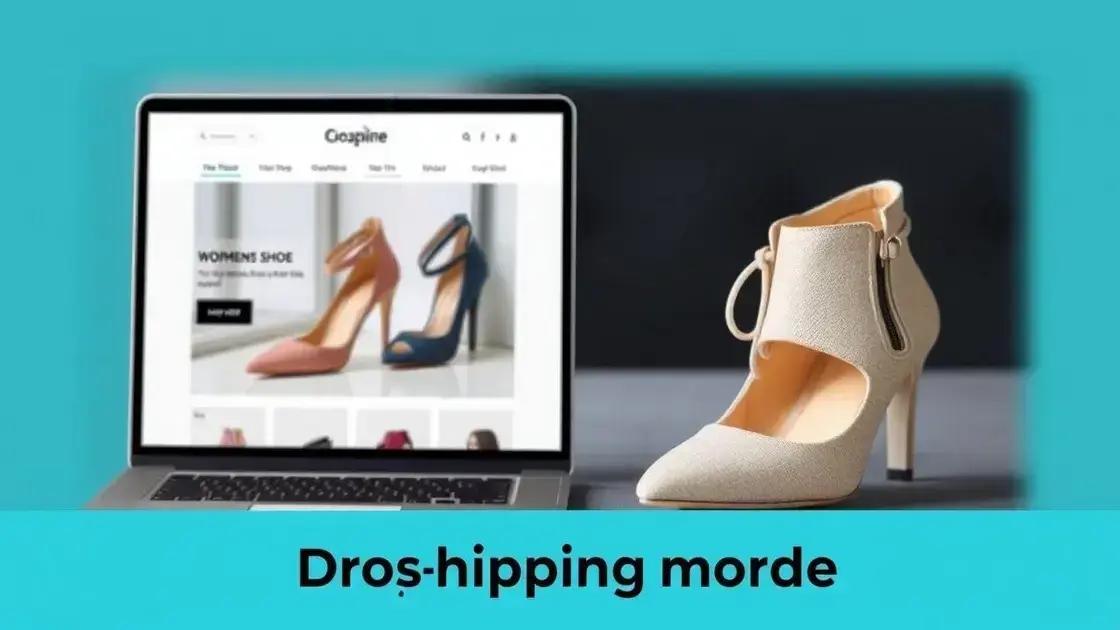 Dropshipping sapatos femininos: como vender sem estoque e lucrar