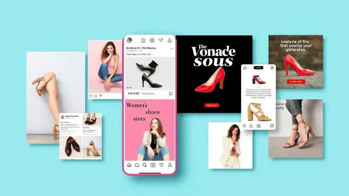 Estratégias de marketing eficazes para sapatos femininos