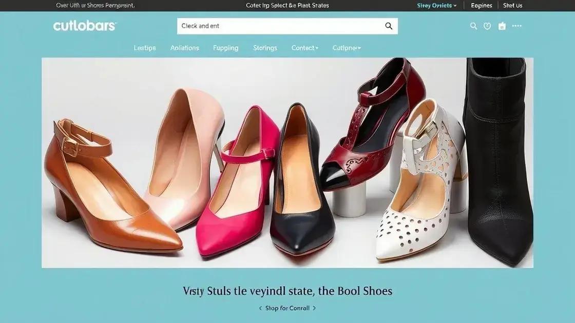 E-commerce de sapatos femininos: como escolher o par ideal para você