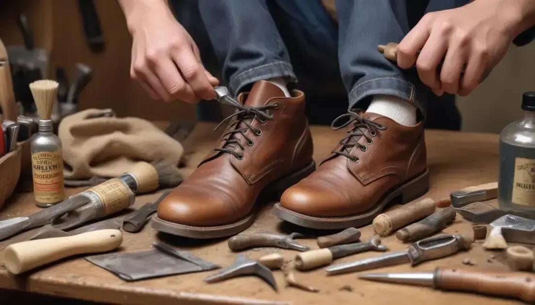 Passo a passo para reformar seus sapatos
