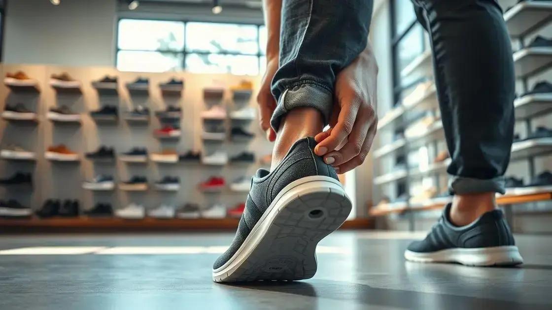 Como escolher sapatos que se ajustam ao seu pé