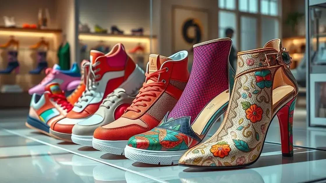 Tendências de sapatos femininos para 2025