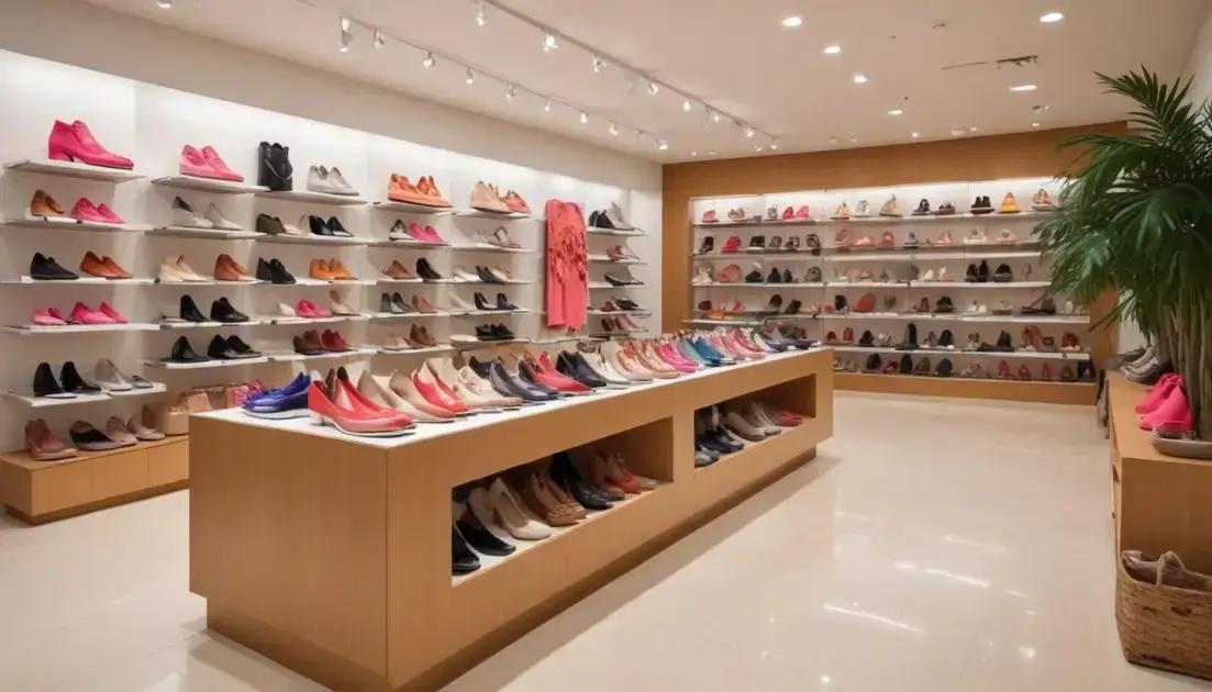 Diferenciais da loja de sapatos femininos Jaboatão