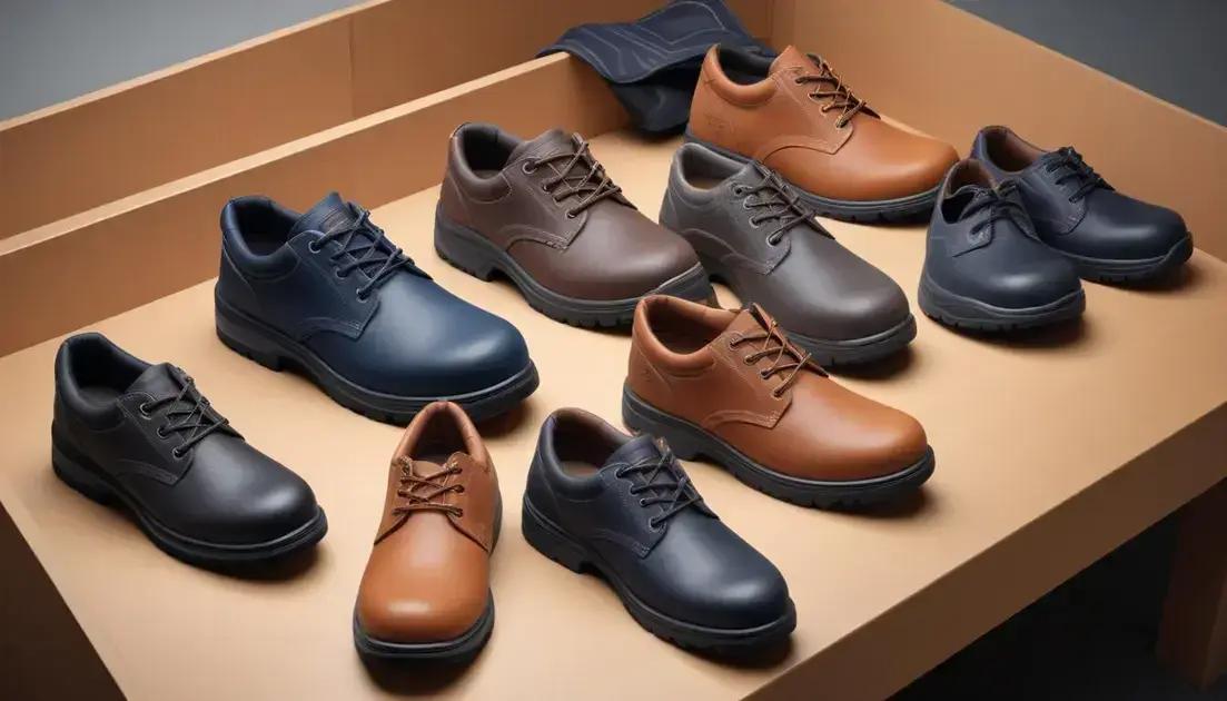 Características dos melhores sapatos para trabalho