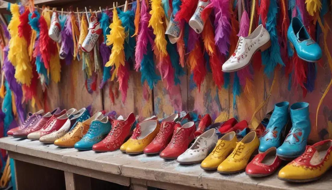 Cuidados com os sapatos durante o carnaval Cuidados com os sapatos durante o carnaval