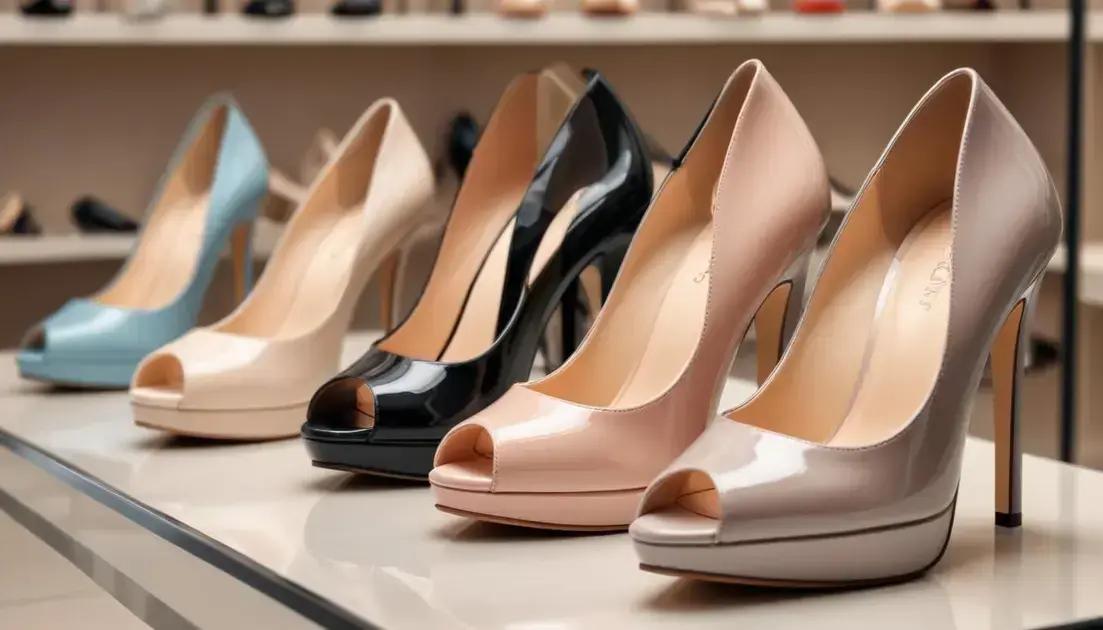 Salto alto confortável em Recife na DIX Calçados Feminino