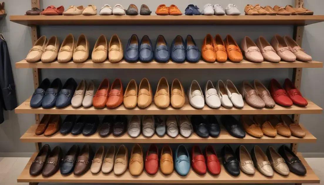 Estilos de mocassins disponíveis na DIX Estilos de mocassins disponíveis na DIX