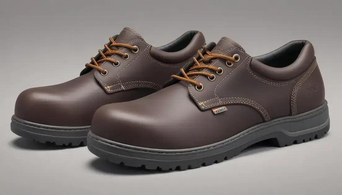 Sapatos para trabalhar em pé Recife: conforto e proteção que você busca