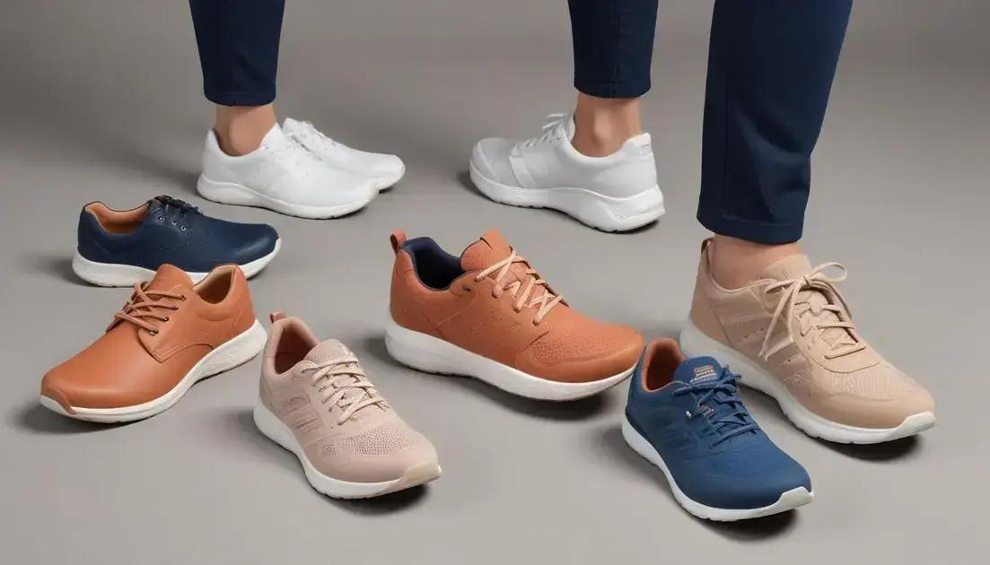 Benefícios dos sapatos adequados para longas horas em pé Benefícios dos sapatos adequados para longas horas em pé