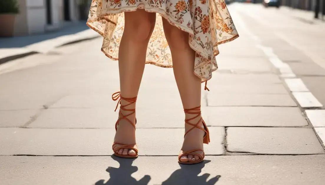 Benefícios de usar sandália de amarração Benefícios de usar sandália de amarração