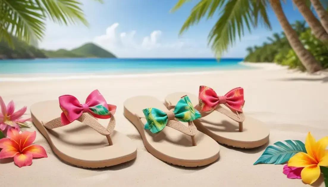 Rasteirinhas com laço Recife: descubra os modelos mais estilosos para o verão