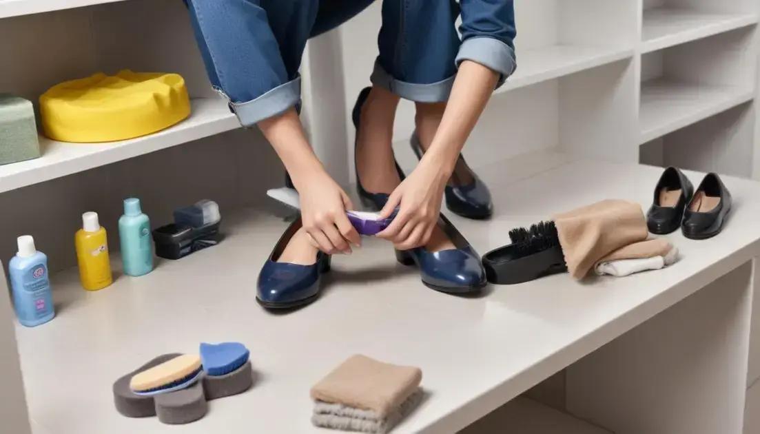 Cuidados e manutenção dos sapatos de salto baixo Cuidados e manutenção dos sapatos de salto baixo