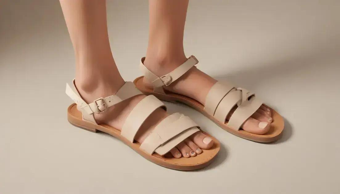 Principais características das sandálias DIX Principais características das sandálias DIX