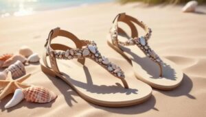 Sandália com pedraria Recife: elegância para arrasar no verão