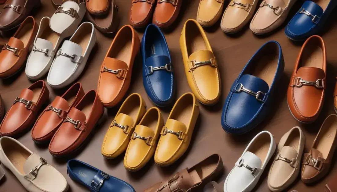 Estilos de mocassim com fivela disponíveis em Recife Estilos de mocassim com fivela disponíveis em Recife