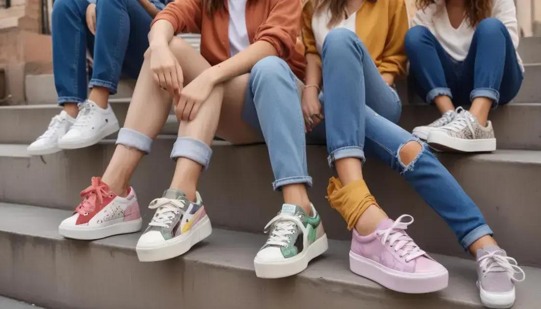 Benefícios do tênis casual feminino plataforma Benefícios do tênis casual feminino plataforma