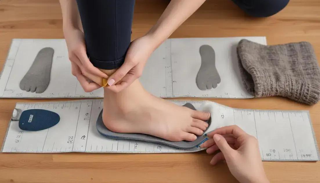 conforto e ajuste: palmilhas, solados e como medir corretamente