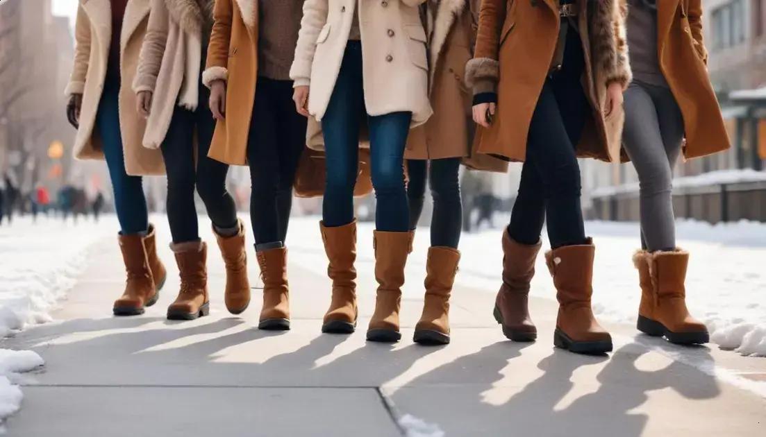 calçados de inverno femininos: 15 modelos que esquentam e renovam seu look